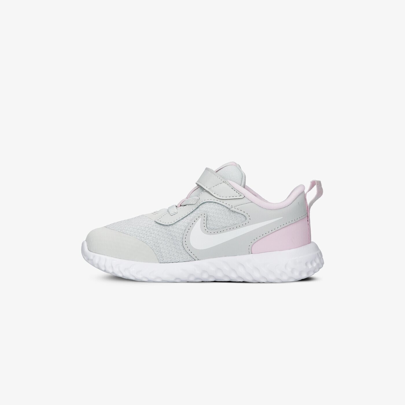Buty do biegania dla dzieci NIKE REVOLUTION 5 bq5673-021 kolor szary