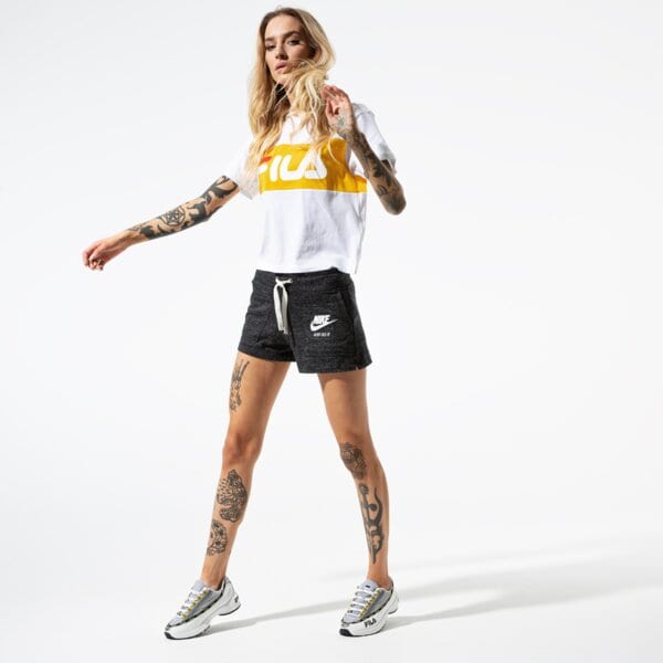 Spodenki damskie NIKE SZORTY W NSW GYM VNTG 883733-010 kolor czarny