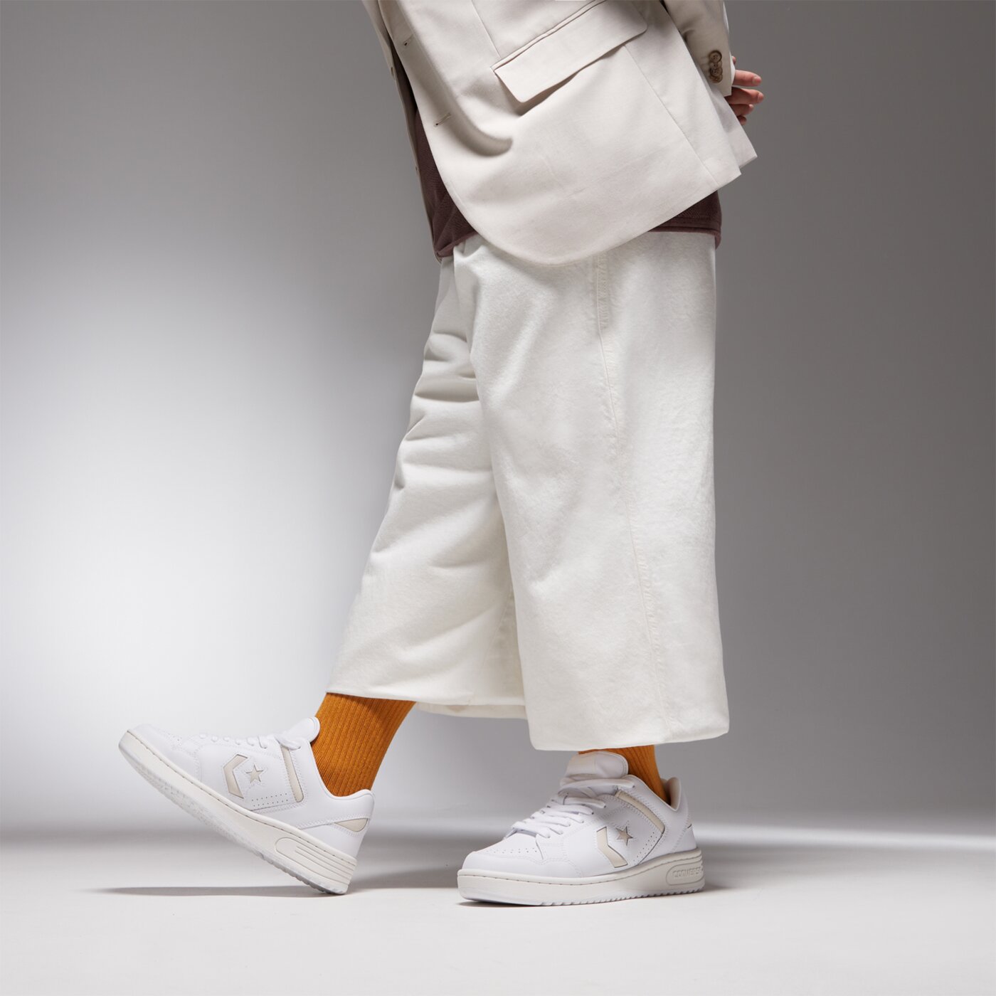 Buty sportowe męskie CONVERSE WEAPON a11574c kolor biały