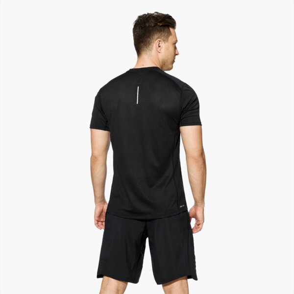 Koszulka męska NIKE T-SHIRT SS M NK DRY MILER TOP SS 833591-010 kolor czarny