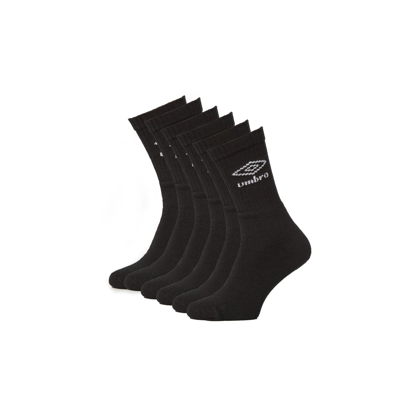 Skarpetki damskie UMBRO SKARPETY 6PPK um28967b6p kolor czarny