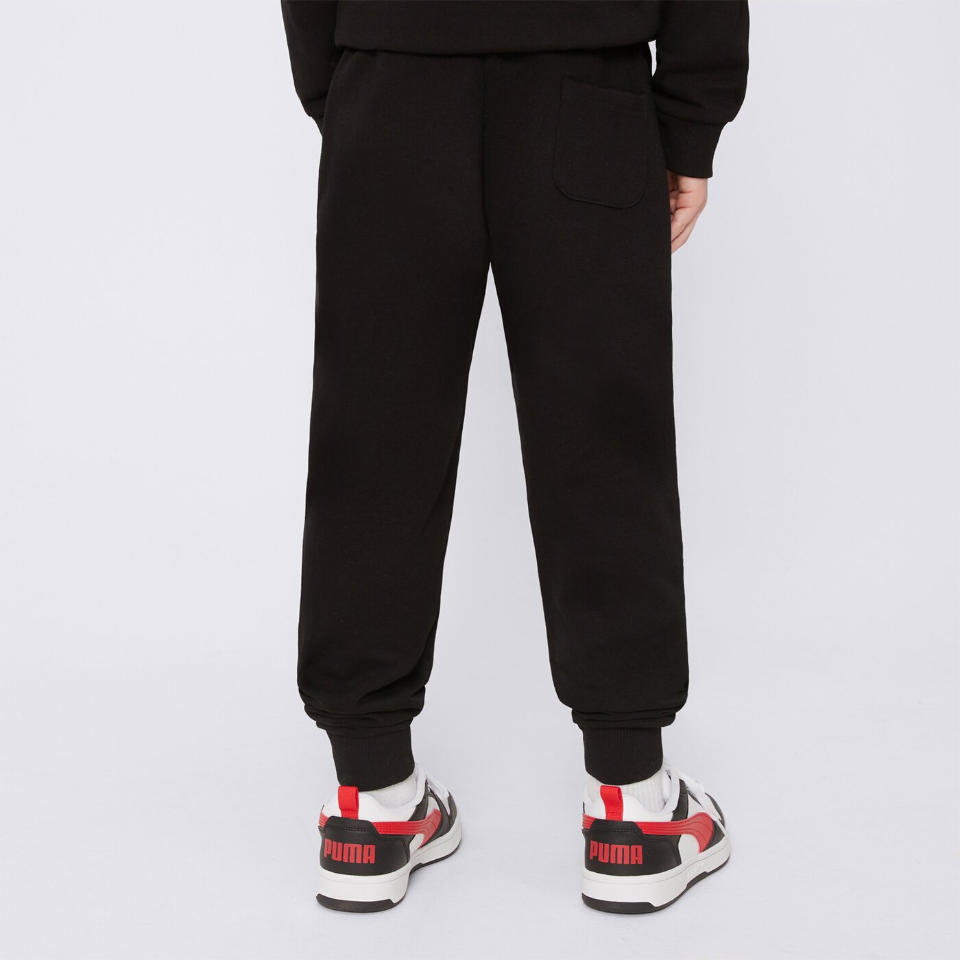 Spodnie dziecięce UMBRO SPODNIE GWILLYN JR ul125spmj9001 kolor czarny