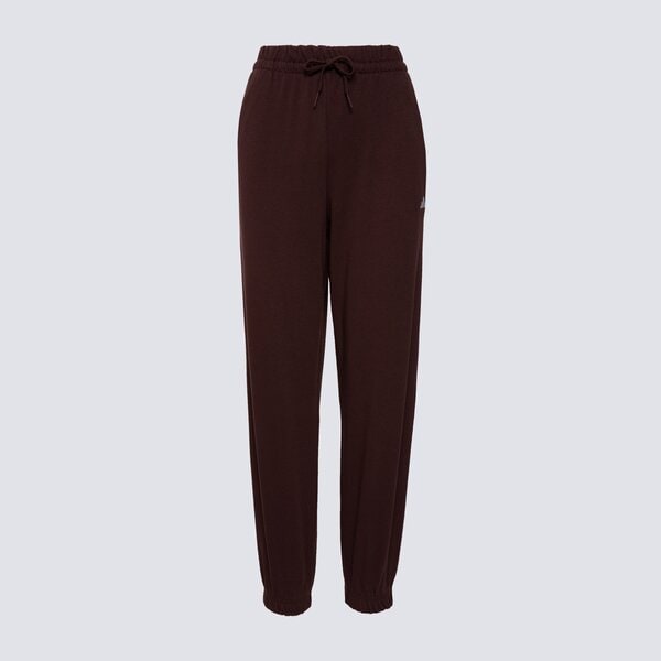Spodnie dresowe damskie ADIDAS SPODNIE W SL FT CF PT jx3864 kolor brązowy