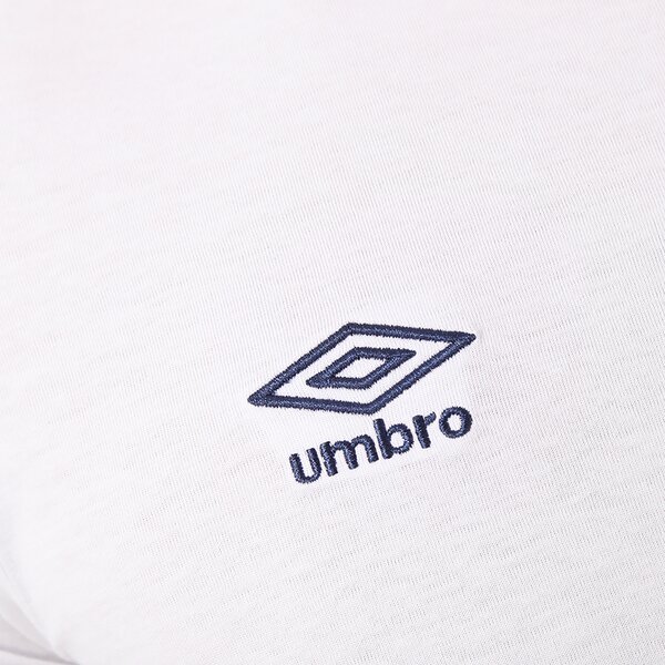 Koszulka męska UMBRO T-SHIRT SMALL LOGO CTN 62293u86d kolor biały