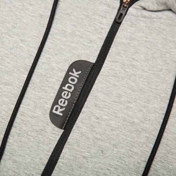 Bluza męska REEBOK BLUZA EL CT FZ ab0190 kolor szary