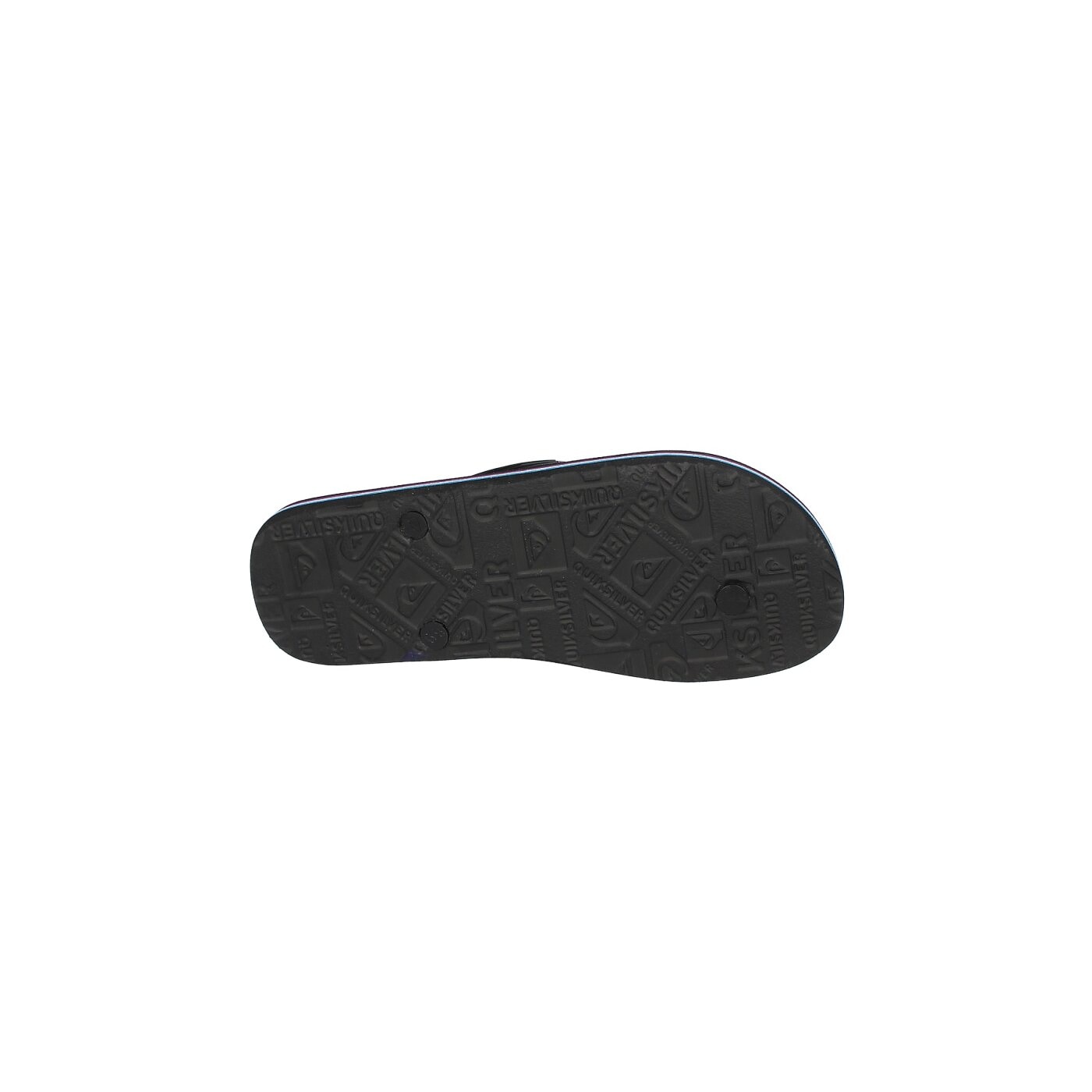 Klapki męskie QUIKSILVER MOLOKAI STAMP  krmsl043bwus kolor niebieski