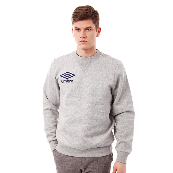 Bluza męska UMBRO BLUZA CREW SWEAT 62285u3ed kolor szary