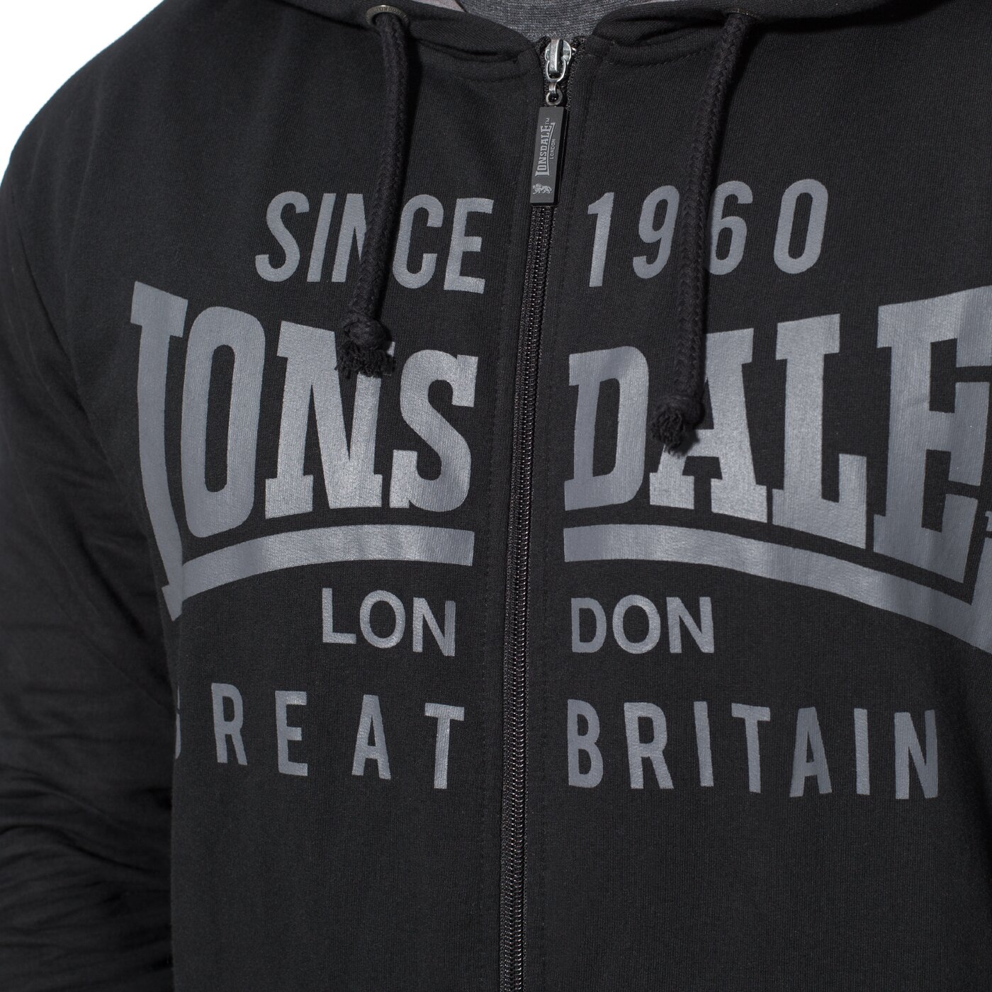 Bluza męska LONSDALE BLUZA BLACK blm17ld0031000 kolor czarny