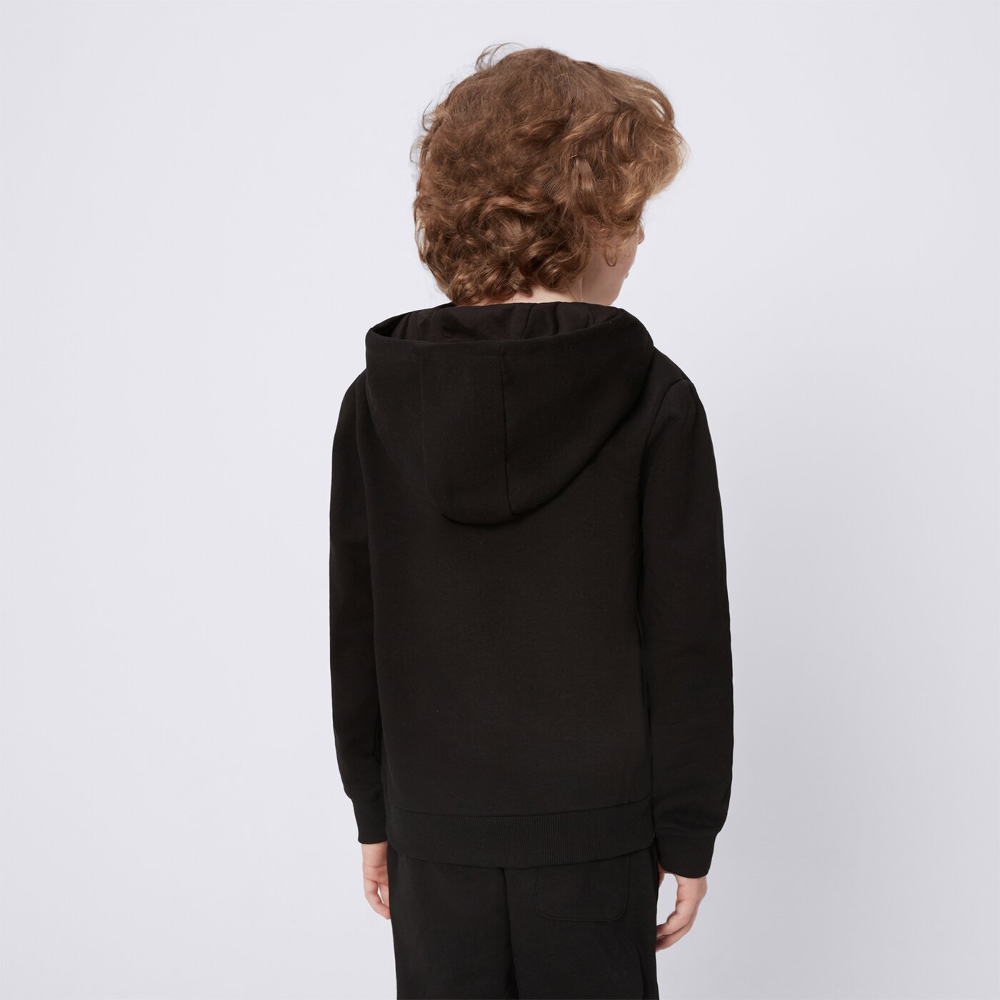 Bluza dziecięca UMBRO BLUZA Z KAPTUREM BUHO JR ul125blmj0201 kolor czarny