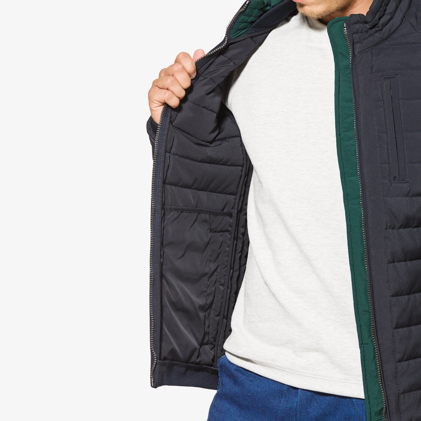 Kurtka zimowa męska LOTTO KURTKA RAZOR lo37kum08001 kolor granatowy