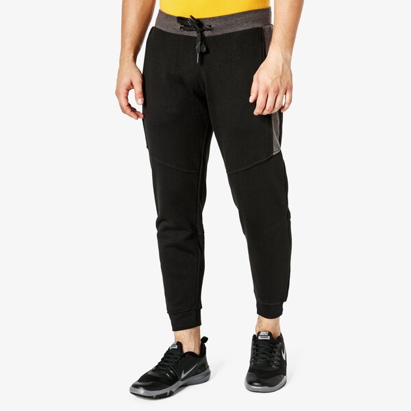 Spodnie dresowe męskie UMBRO SPODNIE PYRITE ul38spm03001 kolor czarny