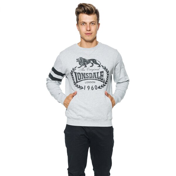 Bluza męska LONSDALE BLUZA MARL GREY blm17ld1411004 kolor szary