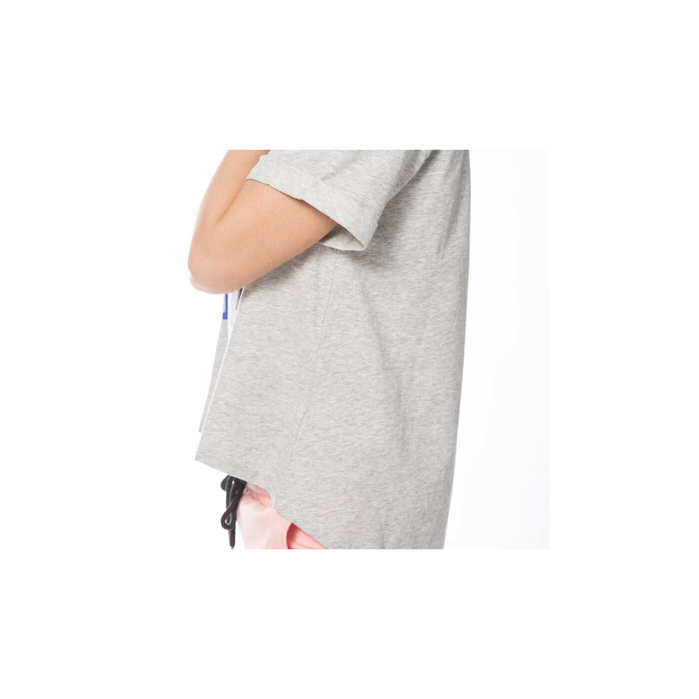 Koszulka damska PUMA T-SHIRT STORY TEE HEATHER 57035404 kolor szary