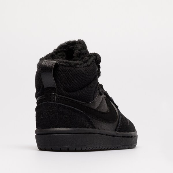 Buty dziecięce NIKE COURT BOROUGH MID 2 cq4026-001 kolor czarny