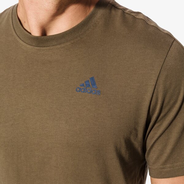 Koszulka męska ADIDAS T-SHIRT E BASE TEE bq9534 kolor zielony