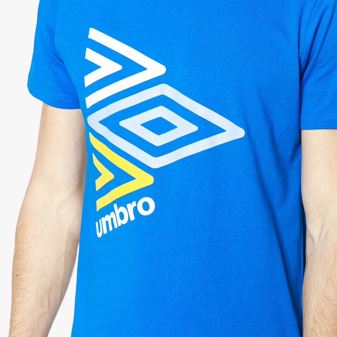 Koszulka męska UMBRO T-SHIRT SS ZANTO ul19tsm27001 kolor granatowy