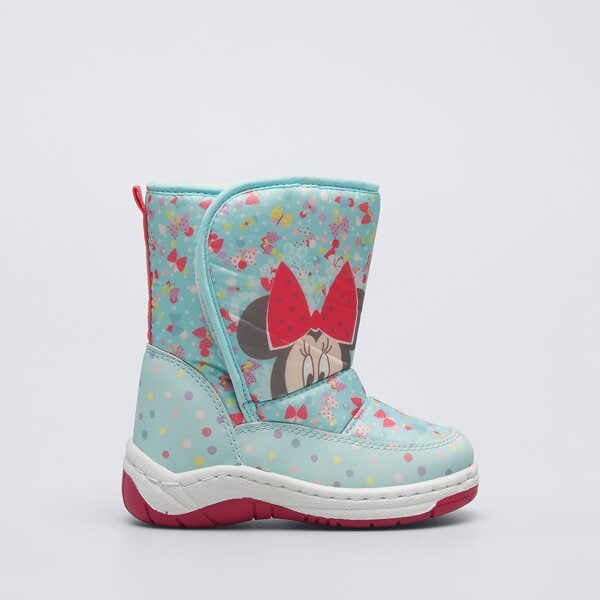 Buty trekkingowe dla dzieci DISNEY MINNIE SNOWBOOT INF q323sldca26 kolor zielony