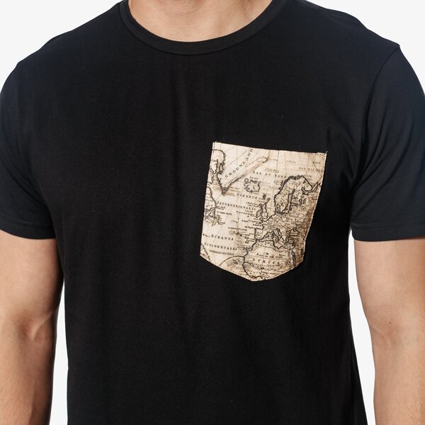 Koszulka męska FEEWEAR T-SHIRT SS MAP fw18tsm33002 kolor czarny