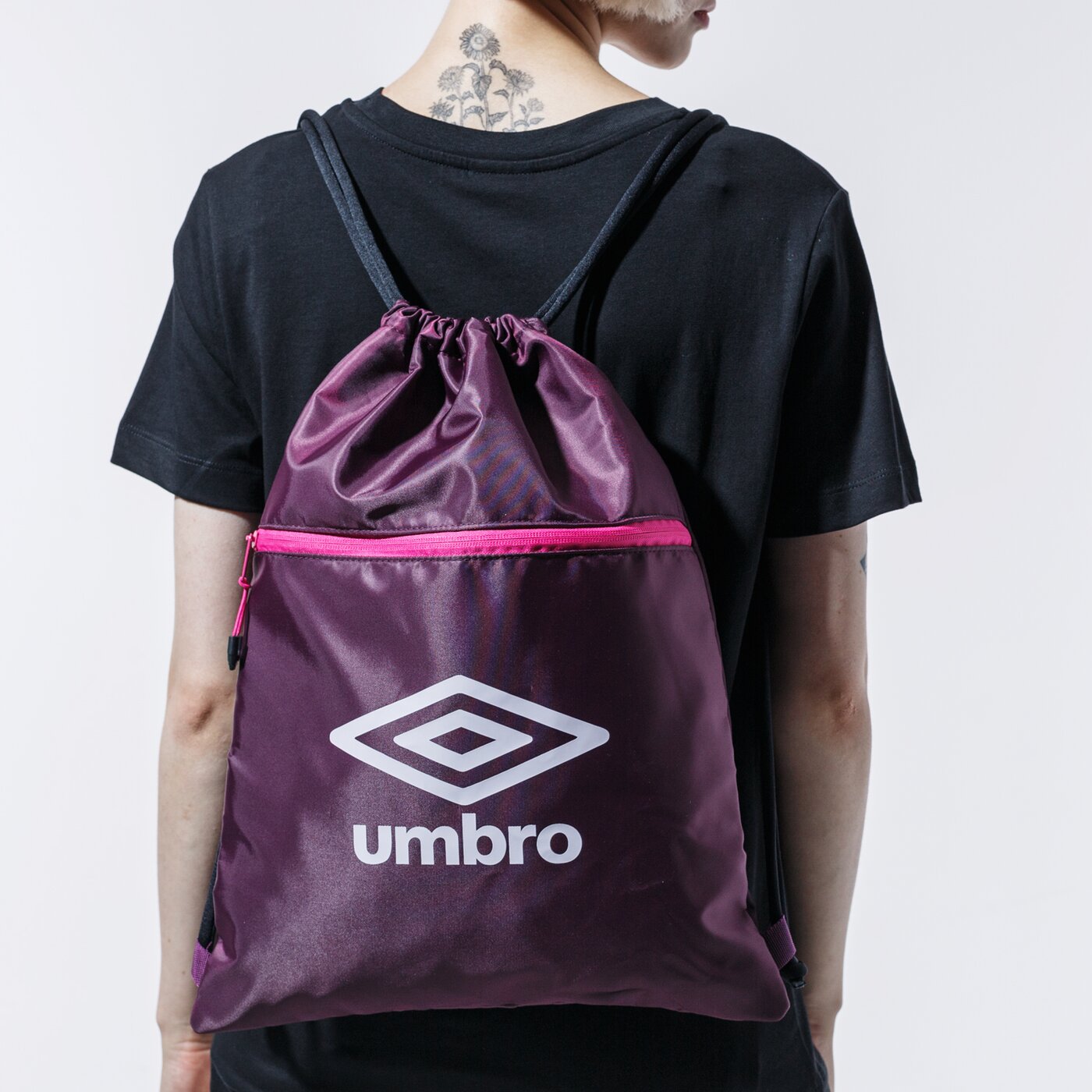 Plecak damski UMBRO WOREK MORUGA ul120plu30002 kolor fioletowy