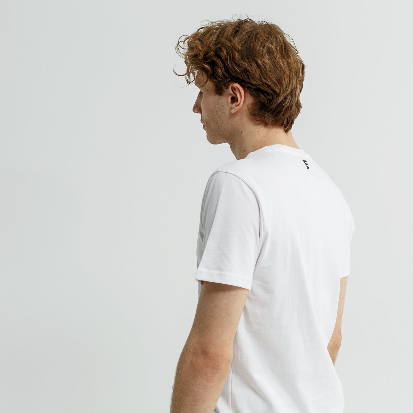 Koszulka męska FEEWEAR T-SHIRT SS TEMUCO fw19tsm55001 kolor biały