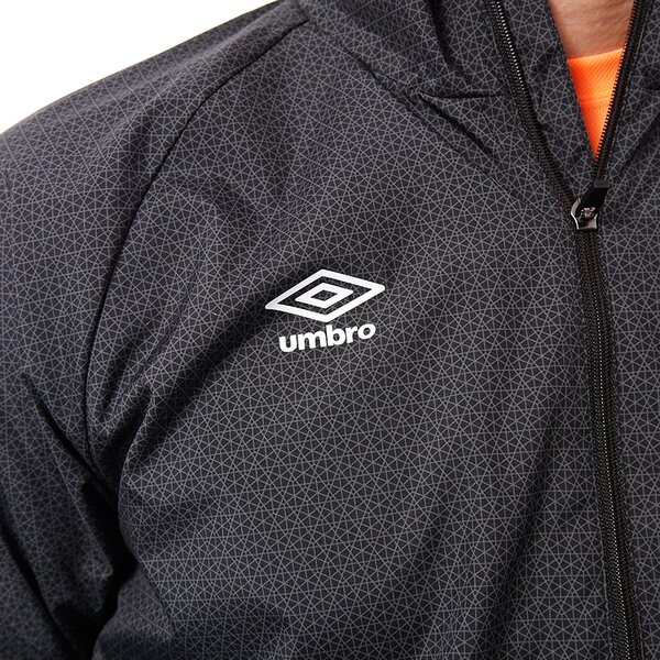 Kurtka przejściowa męska UMBRO KURTKA TRN SHWR JKT 62269u36o kolor czarny
