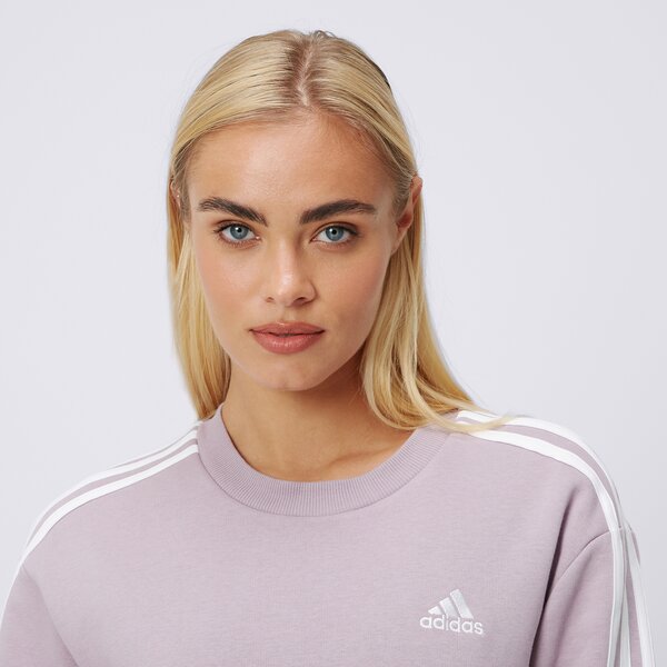 Bluza damska ADIDAS BLUZA W 3S FL SWT ir6081 kolor fioletowy