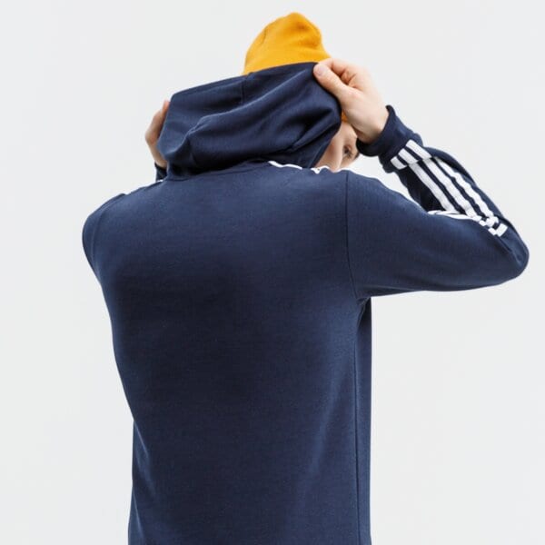 Bluza męska ADIDAS BLUZA M 3S FT HD gk9081 kolor granatowy
