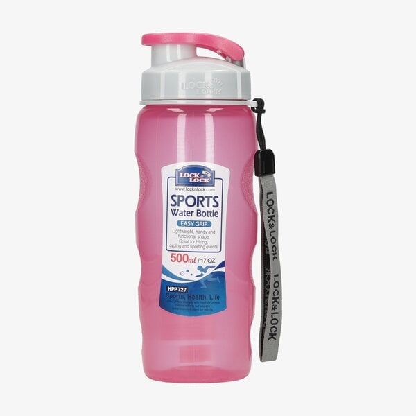Damski LOCK&LOCK BUTELKA SPORTOWA 500ML BASIC hpp727p kolor różowy