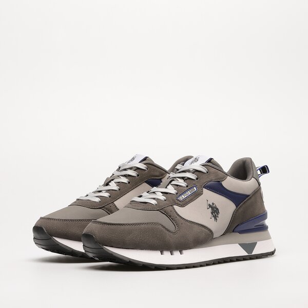 Buty sportowe męskie U.S. POLO ASSN BUZZY001A buzzy001agrydbl02 kolor szary