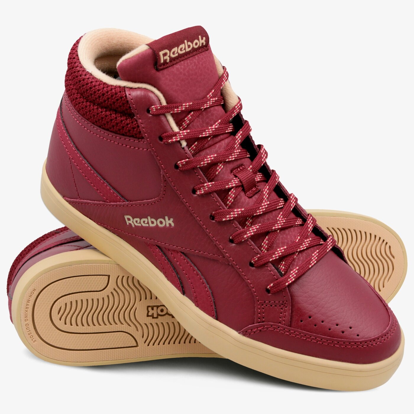 Buty sportowe damskie REEBOK ROYAL ASPIRE 2 cn3092 kolor bordowy