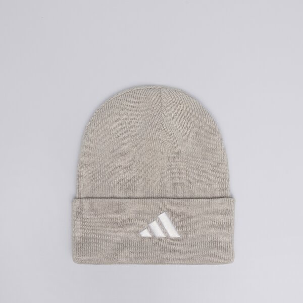 Czapka zimowa damska ADIDAS CZAPKA NEW LOG BEA CUF jx5746 kolor szary
