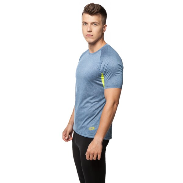 Koszulka męska LOTTO T-SHIRT FLASHRIDE r6840 kolor niebieski