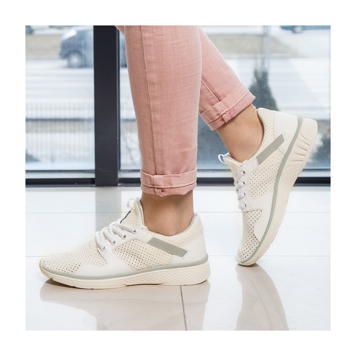 Buty sportowe damskie FEEWEAR PIUMA fwwd117012 kolor biały