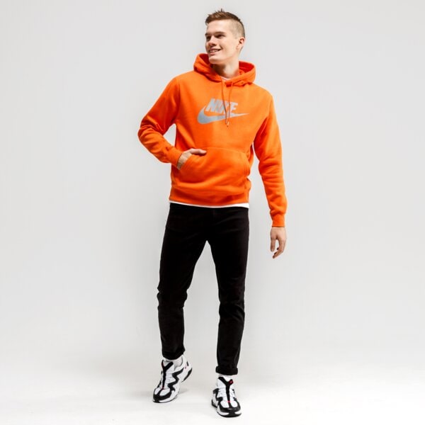 Bluza męska NIKE BLUZA SPORTSWEAR cu4373-837 kolor pomarańczowy