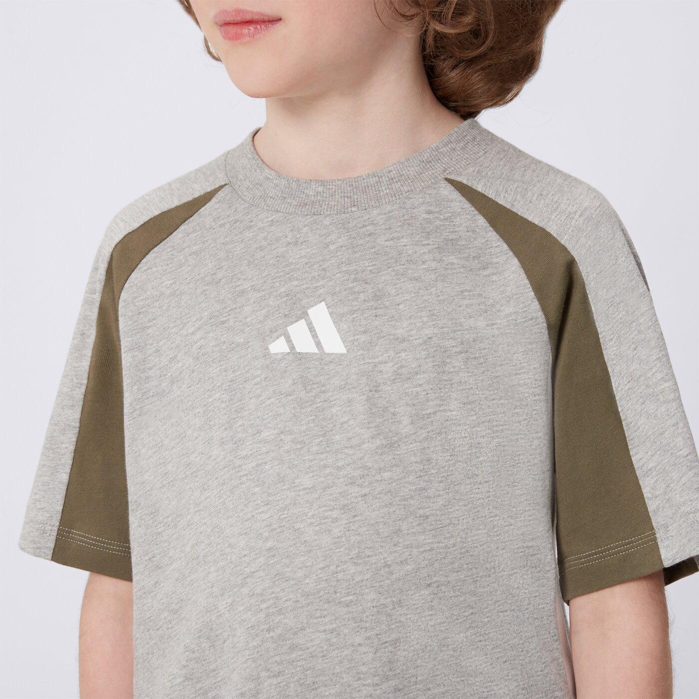 Koszulka dziecięca ADIDAS T-SHIRT J CB T jd0059 kolor zielony