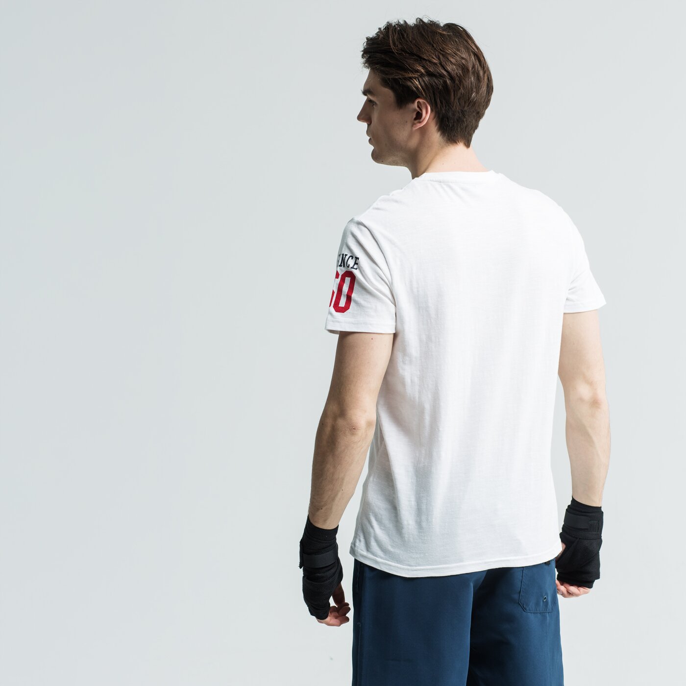 Koszulka męska LONSDALE T-SHIRT SS SANCROFT 1139147000 kolor biały