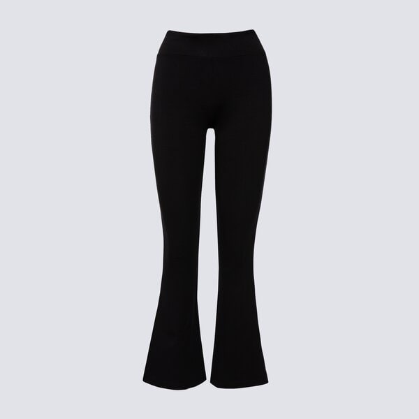 Spodnie dresowe damskie REEBOK LEGGINGS TARA SMALL LOGO FLARED 100240003 kolor czarny