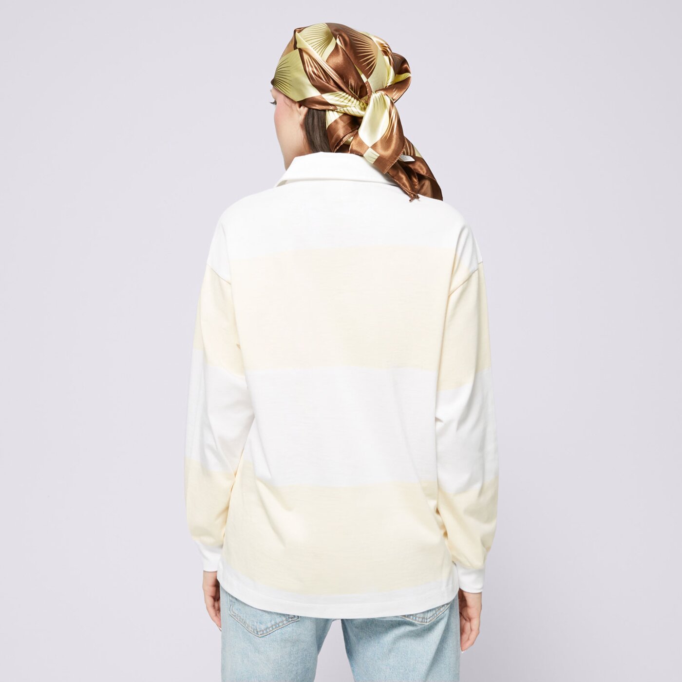 Koszulka polo damska CHAMPION POLO LONG SLEEVE POLO 117205ww001 kolor biały