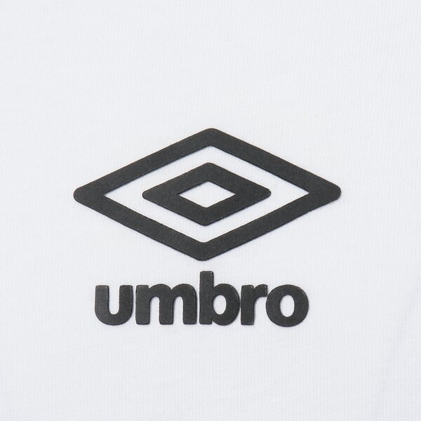 Koszulka dziecięca UMBRO T-SHIRT ESS SMALL LOGO JR ul125tsmj9001 kolor biały
