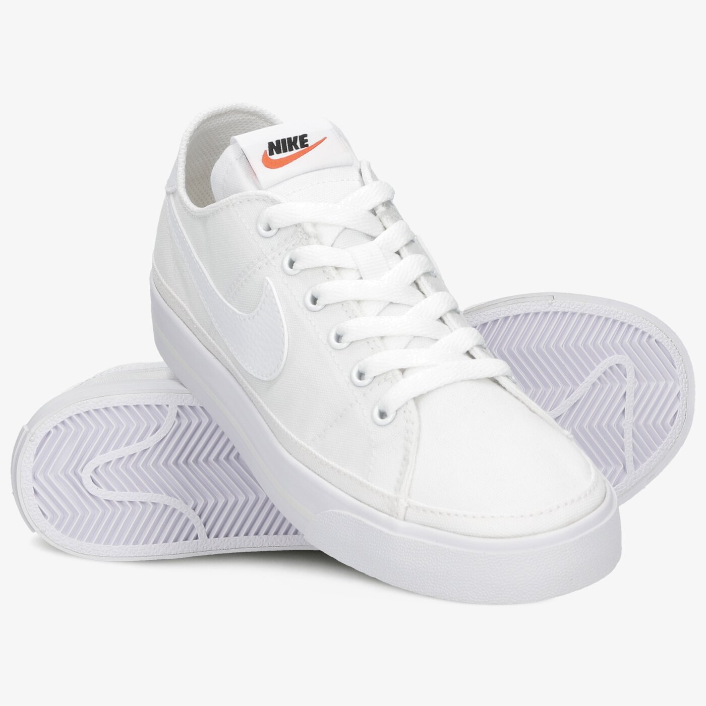 Buty sportowe damskie NIKE COURT LEGACY CANVAS cz0294-100 kolor biały
