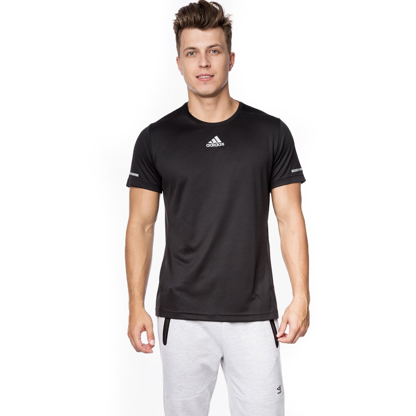 Koszulka męska ADIDAS T-SHIRT RUN TEE M s03011 kolor czarny