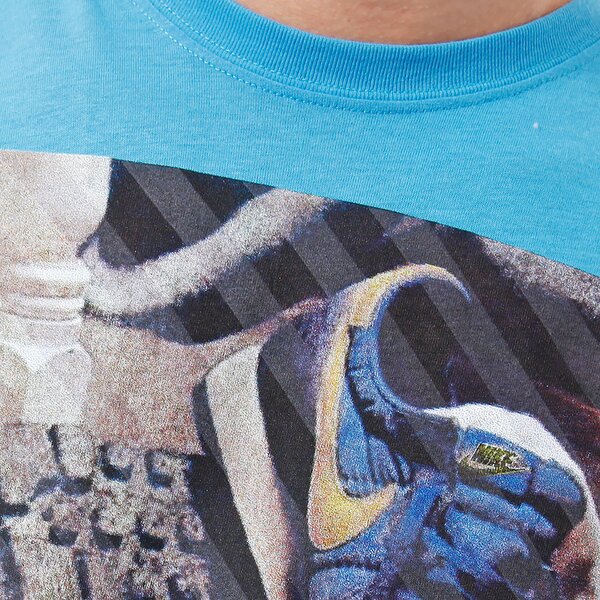 Koszulka męska NIKE T-SHIRT TEE-HAZARD AD 589766494 kolor niebieski