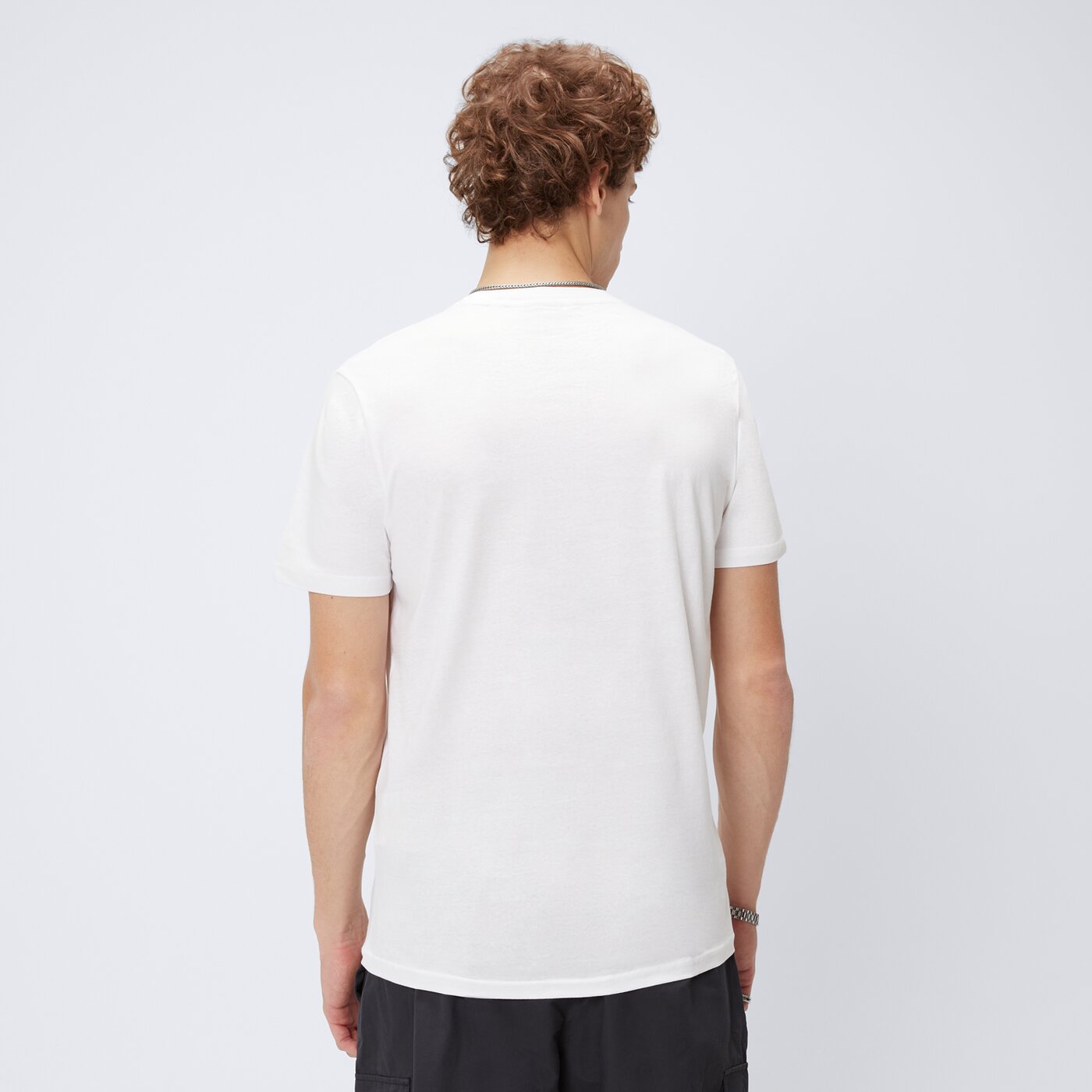 Koszulka męska CHAMPION T-SHIRT CREWNECK T-SHIRT 218281ww001 kolor biały