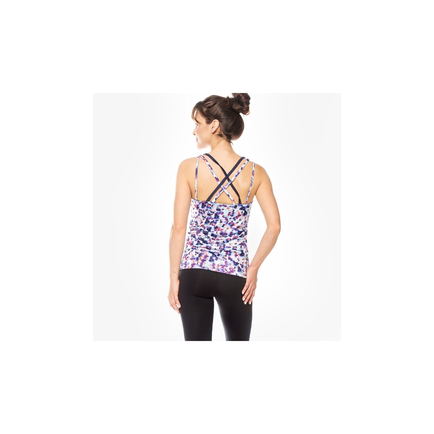 Top damski LOTTO TANK TWICE r9808 kolor niebieski