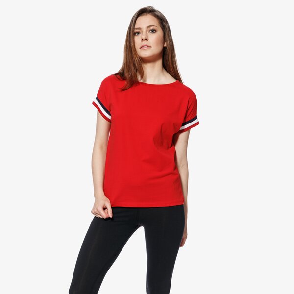 Koszulka damska LOTTO T-SHIRT SS FAIRPLAY lo18tsd43001 kolor czerwony