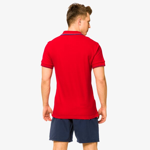 Koszulka polo męska UMBRO POLO DIEGO ul17pom03001 kolor czerwony