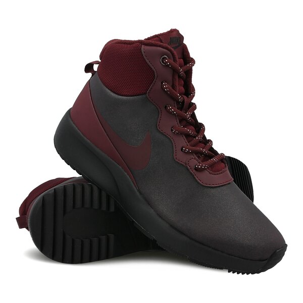 Buty sportowe damskie NIKE WMNS TANJUN HIGH WNTR 861672600 kolor bordowy
