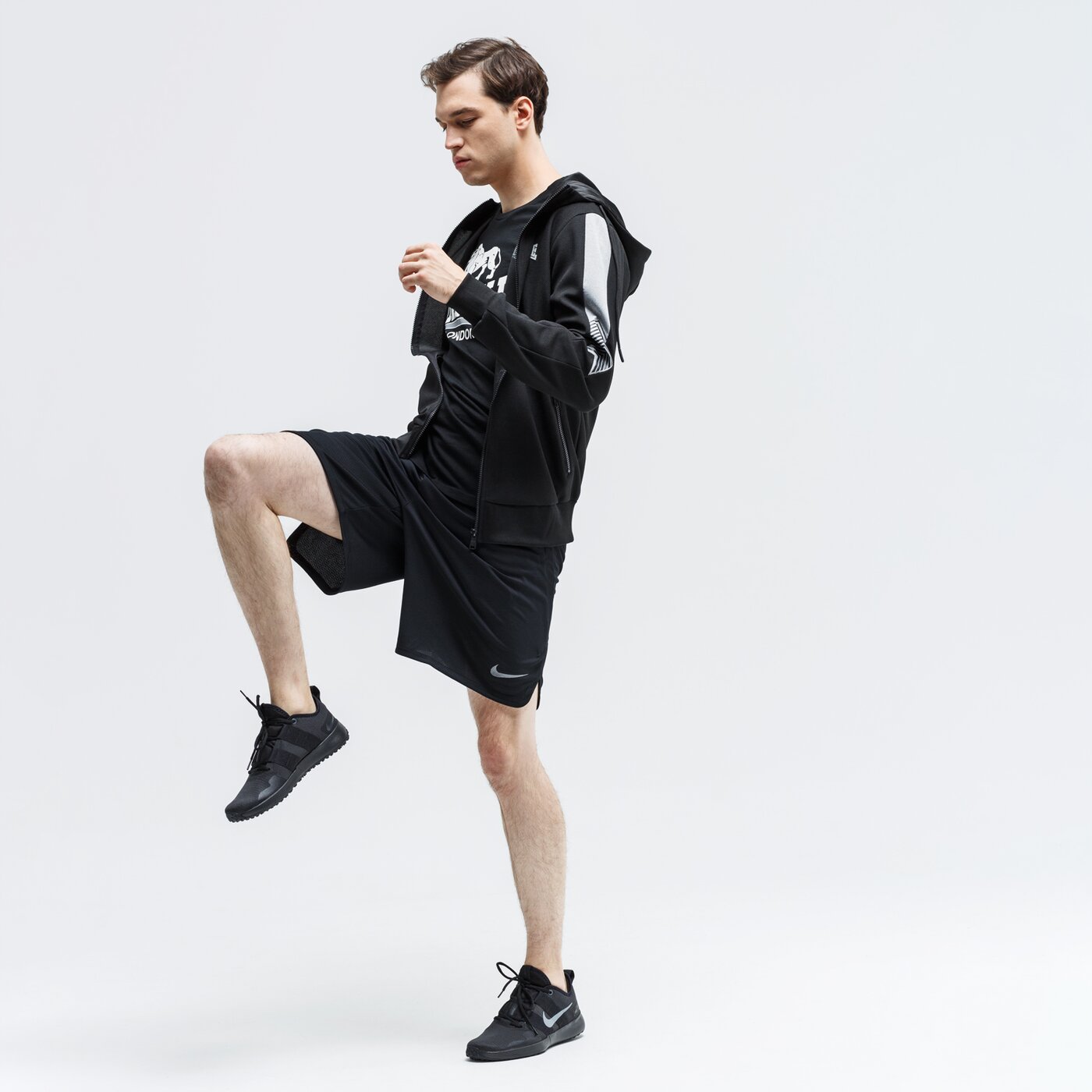 Bluza męska LONSDALE BLUZA BALDOCK 114072-1513 kolor czarny