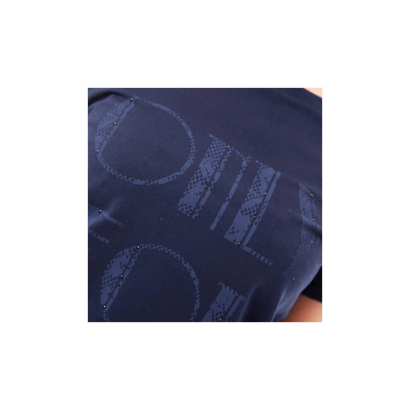 Koszulka damska LOTTO T-SHIRT LIVIA ST q9528 kolor granatowy