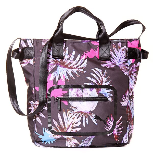 Torba sportowa damska PUMA TORBA PUMA DAZZLE SHOPPER BLACK 7234306 kolor multicolor